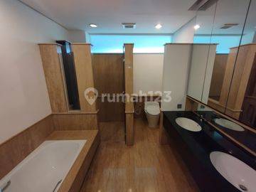 Beautiful Unit With Balcony Overlooking To Balinese Swimming Pool And Comfy 4 Bedrooms At Atmaya Apartment
