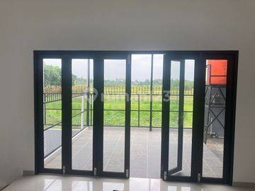 Rumah Murah Semi Furnish Bangunan Baru View Sawah Dkt Pasar Cebongan