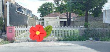 Rumah di Selatan Amplaz, cck untuk usaha & kantor.Halaman depan & blkg luas, teduh pepohonan.