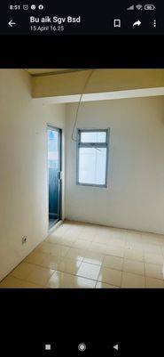 Apartemen 2BR siap huni di Shv bsd