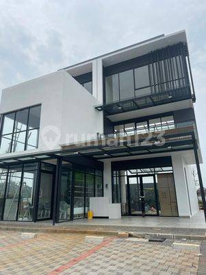 Ruko 3 Lantai Di Gading Serpong Konsep Alfresco Cocok Untuk FnB