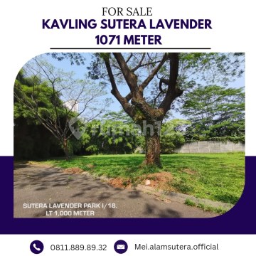VIEW CANTIK JALAN BOULEVARD KAVLING TERMEWAH DAN PALING PREMIUM  DI ALAM SUTERA