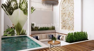 Villa Baru Santorini Terbagus di Konplek Dekat Akses Jalan Tol