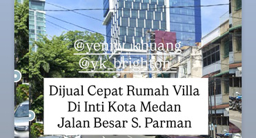 Villa Siap Huni Inti Kota Medan Jalan S Parman Medan Petisah