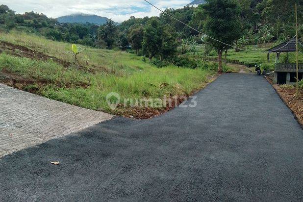 Tanah di jual 600 SHM m² cisarua puncak bogor jawa barat