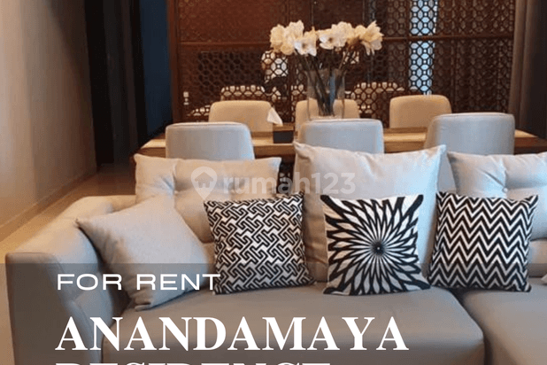 Apartemen mewah view city di anandamaya residences