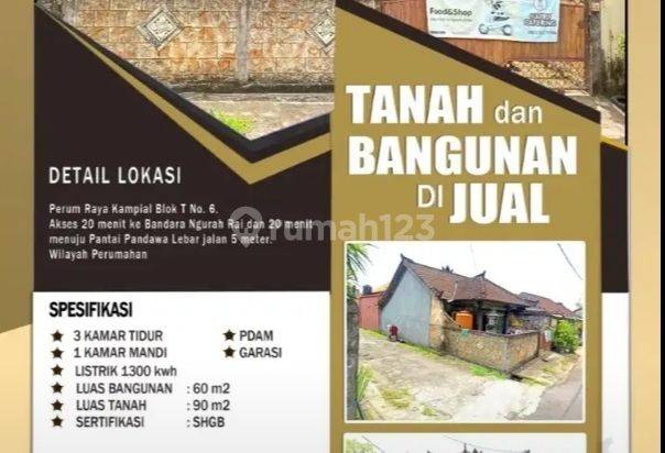 RUMAH MURAH PERUM RAYA KAMPIAL NUSA DUA