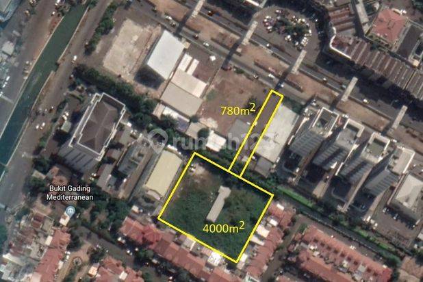 Tanah di Boulevard kelapa gading lokasi super strategis HGB