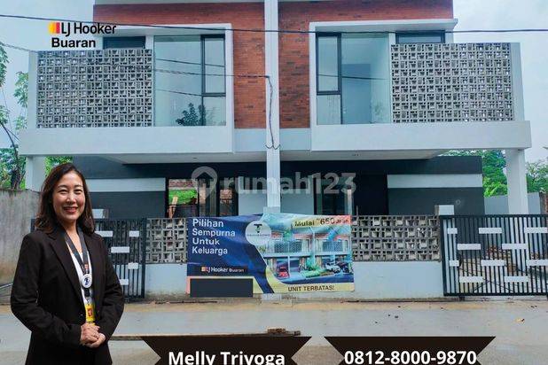 Dijual Rumah Baru 2 Lantai Dekat Grand Wisata Bekasi