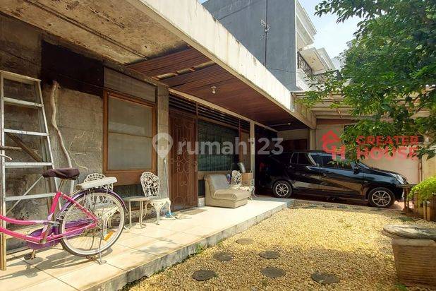 *RUMAH LAMA HITUNG TANAH - T/B 263/250 - DEKAT BLOK M