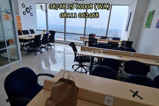 For Rent Office Space Soho Capital Podomoro City Full Furnished
