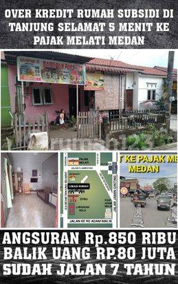 Take over kredit rumah subsidi berdapur di tanjung selamat 5 menit ke pajak melati medan