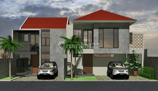 Rumah 2 Lantai Baru Asri Dan Sejuk di Setiabudi Regency, Bandung