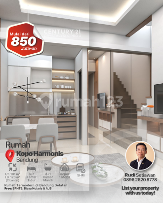 Rumah Baru 2 Lantai Skandinavian Style Kopo Harmonis Palgenep Bandung