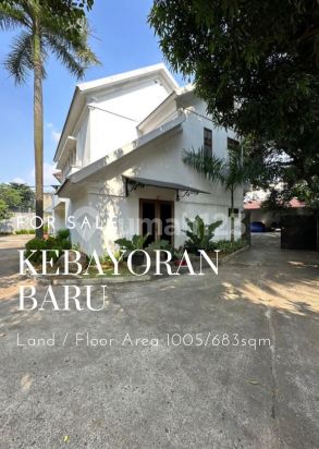 Rumah Strategis Area Dekat Pusat Bisnis Sudirman Kebayoran Baru Jakarta Selatan 