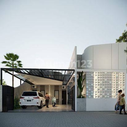 Rumah Baru Furnished di Jl Kaliurang Km 12, Sleman