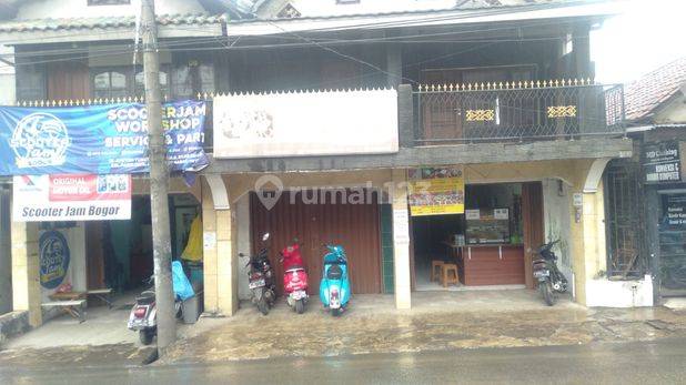 Dijual/Disewakan Rumah 2 lantai dgn 3 kios di Muara Pancasan