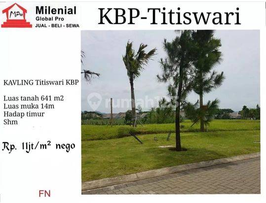 Dijual kavling di KBP Tatar titiswari view danau 
