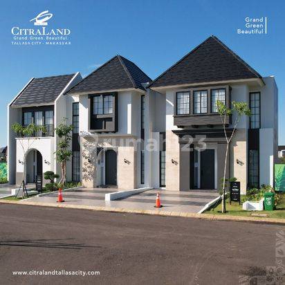 Rumah Baru 2 lantai di perumahan citraland tallas city makassar