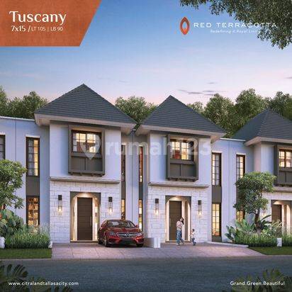 Rumah 2 Lantai Baru SHM di Jl.lingkar barat Tallasa city makassar