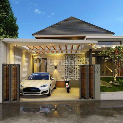 RUMAH CANTIK MINIMALIS DEKAT UII DALAM PERUMAHAN Rumah