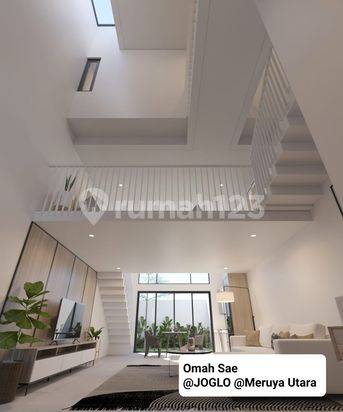 Rumah 2 Lantai Baru Unfurnished SHM di Meruya, Jakarta Barat
