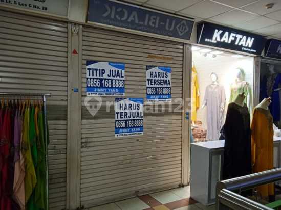 Kios Jual Dan Sewa Siap Pakai di Pasar Tanah Abang, Jakarta Pusat