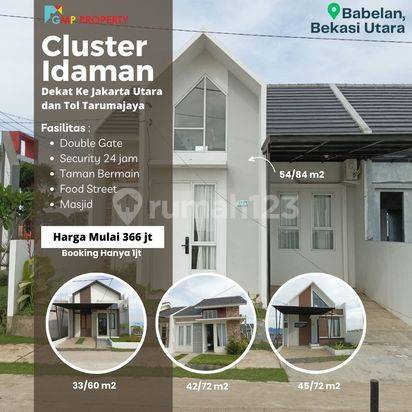 Rumah dijual dkt tanjung priuk sunter jkt utara di babelan bekasi