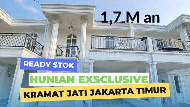 Rumah 2 Lantai Kramat Jati SHM Baru Hanya 5 Menit Menuju Condet