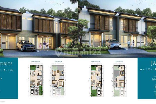 Rumah CitraLand CITY Losari Makassar Type sudut 294/298
