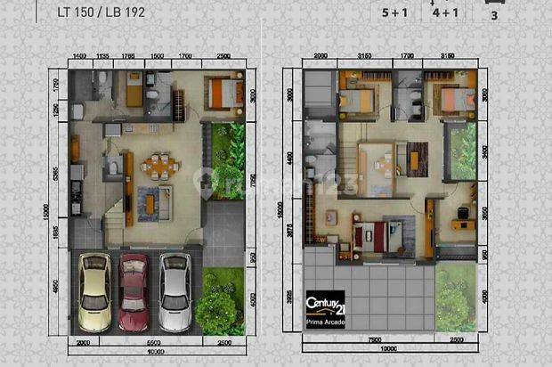 Rumah Produk Baru Pembangunan Jaya dijual di Discovery, Bintaro Jaya Rumah Baru