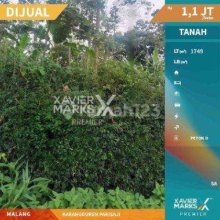 C011 Dijual Tanah Dekat Kawasan Wisata Bunderlan Karangduren Pakisaji Malang