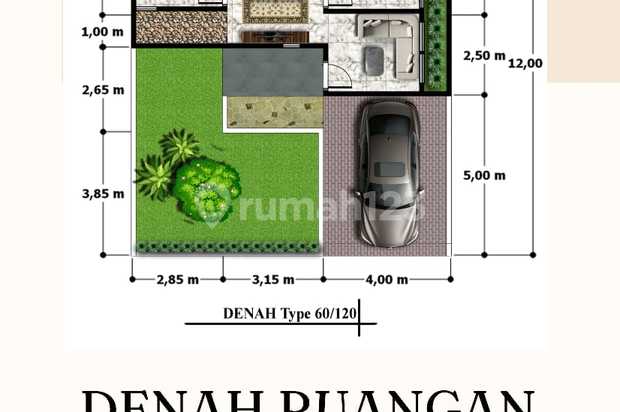 Rumah 2 Lt Termurah Tanah Luas Dekat Sma Taruna Magelang