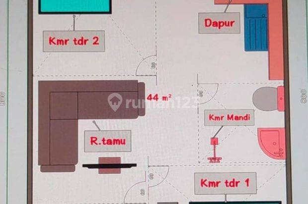 Rumah 9 unit cash/cicil dev dekat RS mulya pinang