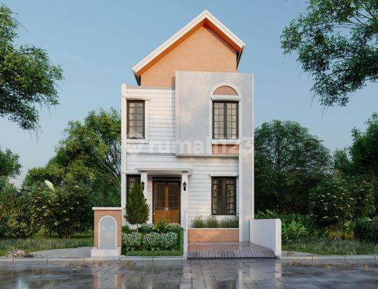 Rumah 2 Lantai American Farm House di Perumahan Islami Soreang