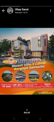 Di Jual Rumah umah Resort Mewah 2,5 Lantai Samping Ikea Kota Baru 