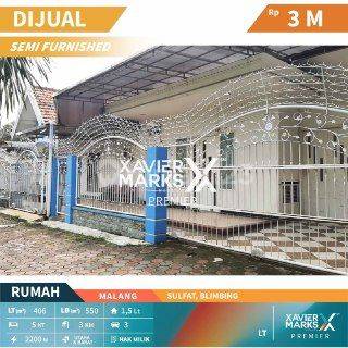 Rumah Cantik Siap Huni di Sulfat Malang Hunian Posisi Hook 