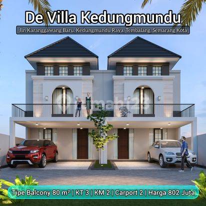Rumah De Vila Kedungmundu Tembalang Semarang Kota Dekat UNIMUS