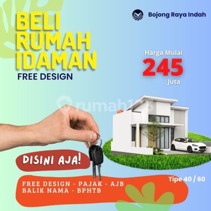 Idaman rumah modern berkualitas model mezzanine di jual 245 jt