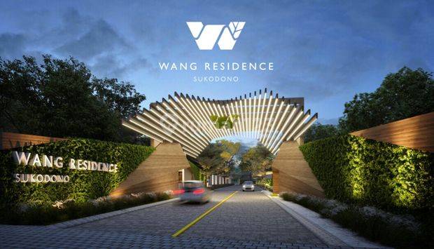 A.177.rumah Wang Residence di Sukodono Strategis, Murah, Green Peace Grade A 