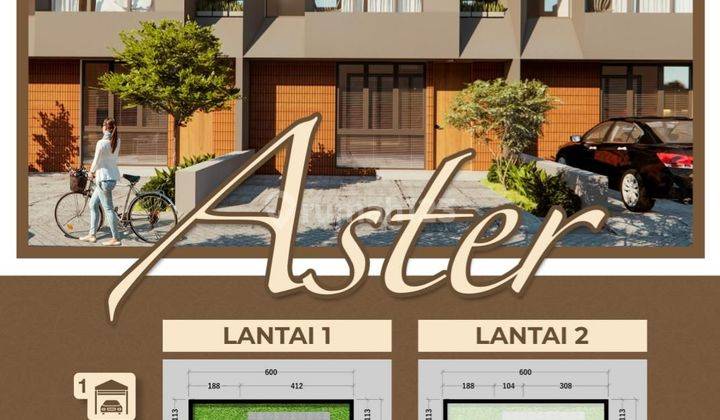 Rumah 2 Lantai Cluster Ayana Free Biaya2 2