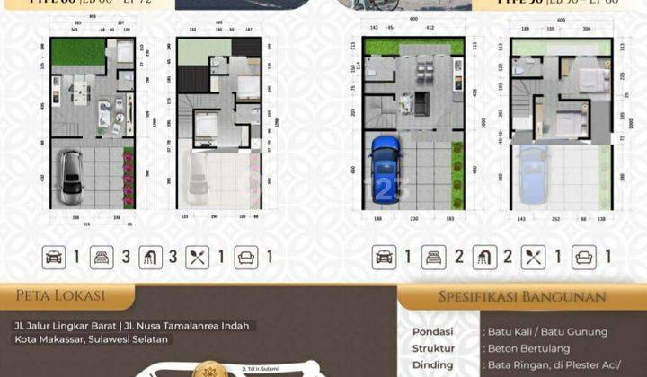 Rumah 2 Lantai Cluster Ayana Free Biaya2 2