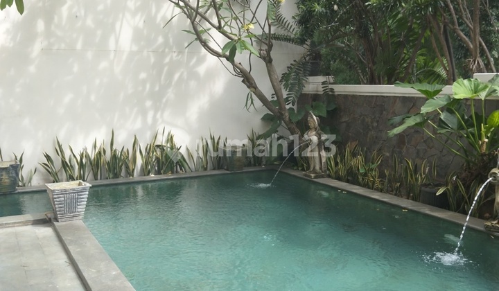 Cozy House Balinesse Style Park View Quiet And Secure Area