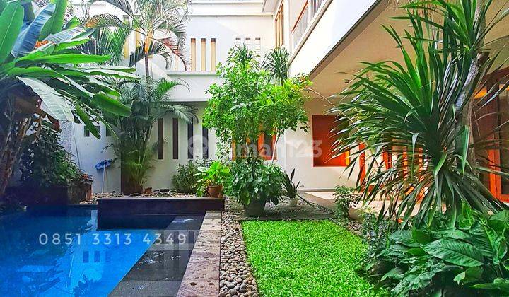 Luxury House, Big Garden, Prime Area, Close To Senayan Sudirman 1