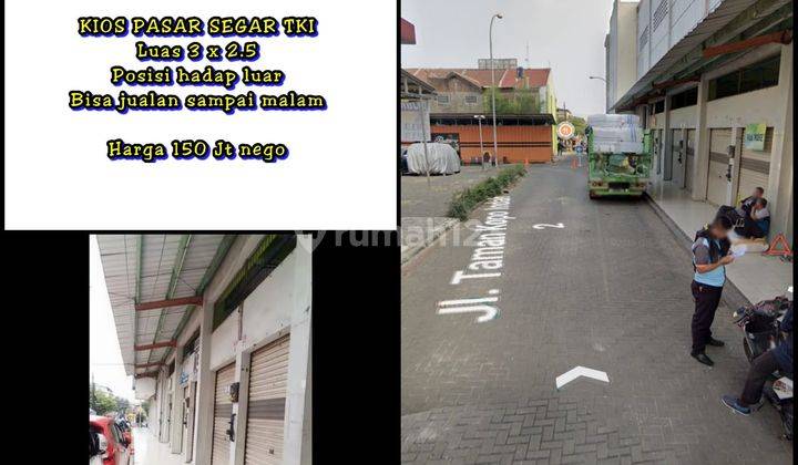 DIJUAL MURAH!!!!!!! Kios pasar segar taman kopo indah  1