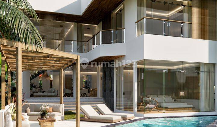 Leasehold - Elegant Two-Story Villa in Canggu with Rooftop, Private Pool, and Spacious Living Areas 2