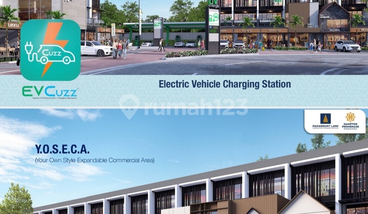 Dijual Cepat Ruko Hampton Promenade Gading Serpong Bsd