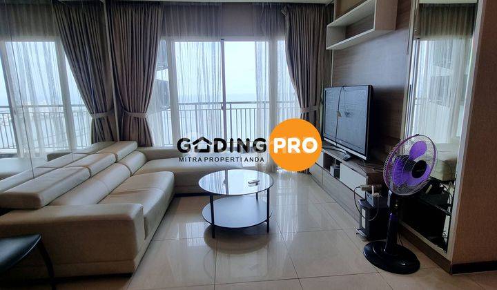 Disewakan Condominium Greenbay Pluit 3br, 118m2, Furnish 1