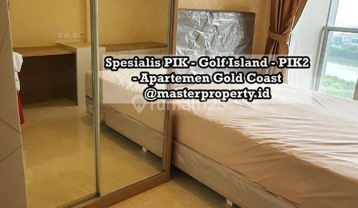 Dijual Apartemen Gold Coast PIK Studio, 28m2, Furnished, Siap Huni 2