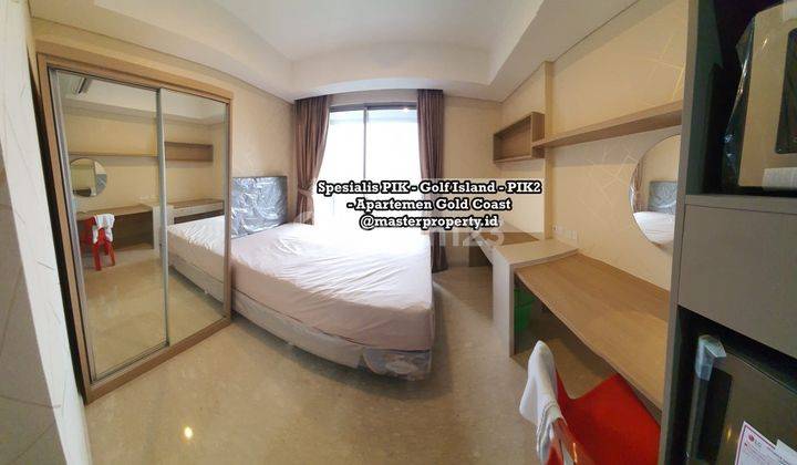 Dijual Apartemen Gold Coast PIK Studio, 28m2, Furnished, Siap Huni 1